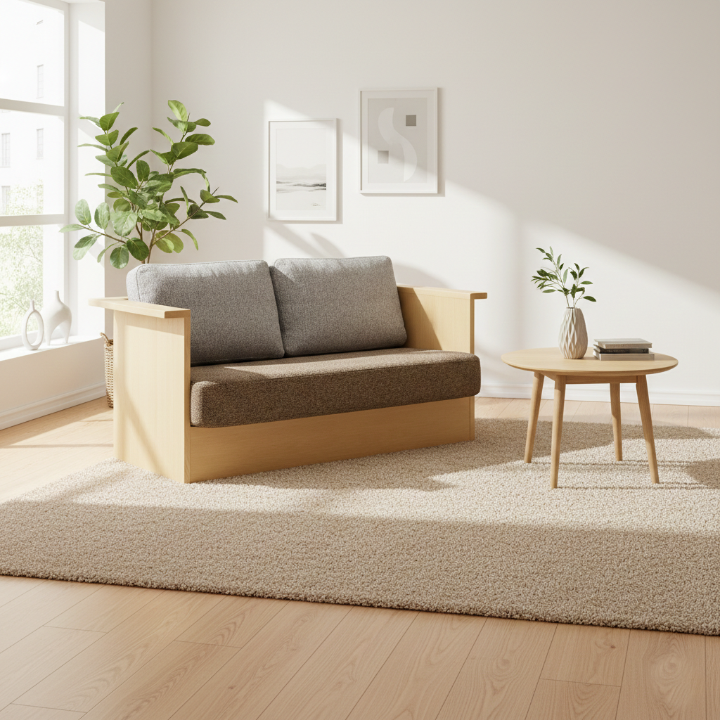 TP センの木の家具 Kigakiku Sofa